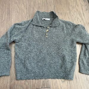 Zara crop thin sweater